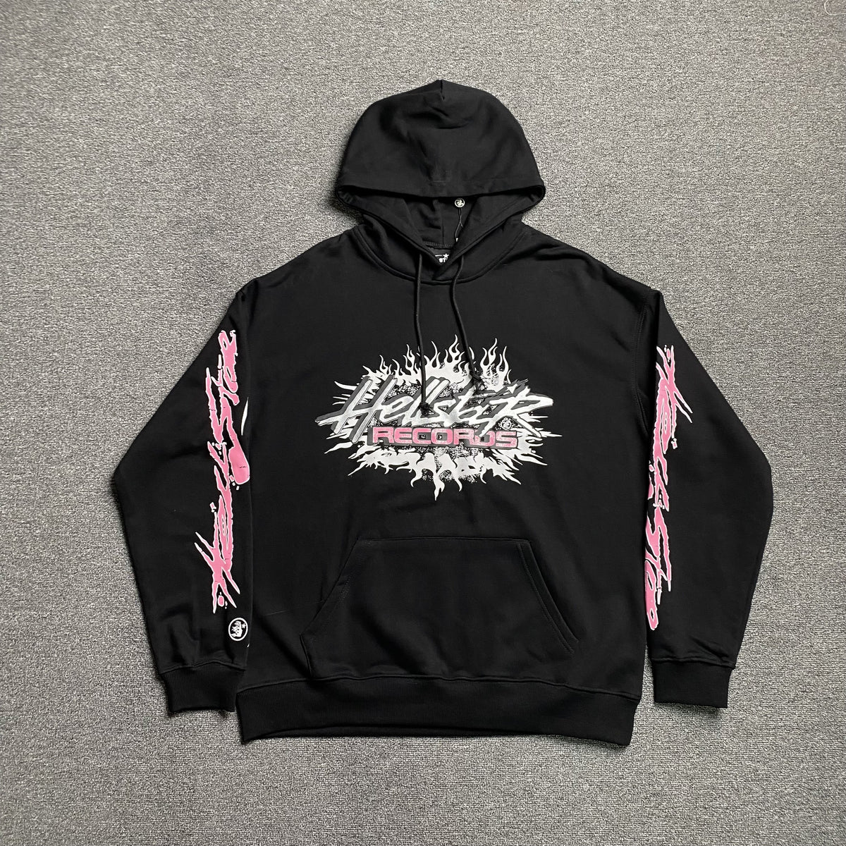 Moletom Hellstar “Glitter Zip Up” ( Preta )