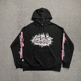Moletom Hellstar “Glitter Zip Up” ( Preta )