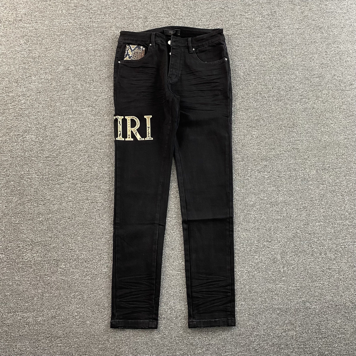 Calça Amiri “Snake Skin”