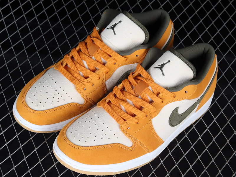 Air Jordan 1 Low "Light Curry”