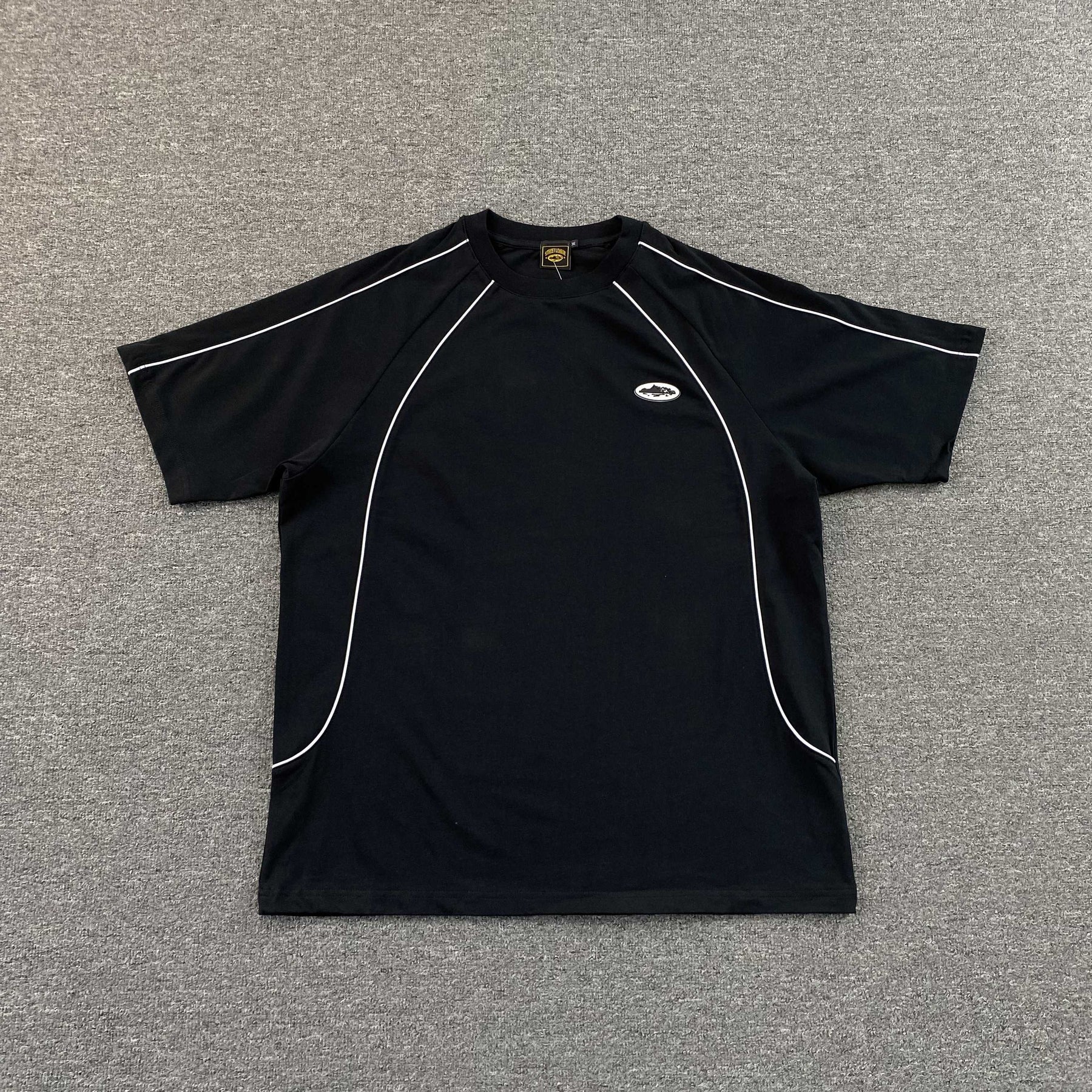 Camisa Corteiz “Tech Lines” ( Preta )