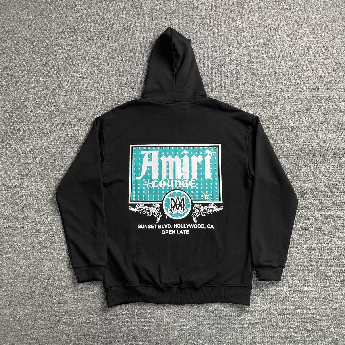 Moletom Amiri “Crystal Lounge” ( Preto )