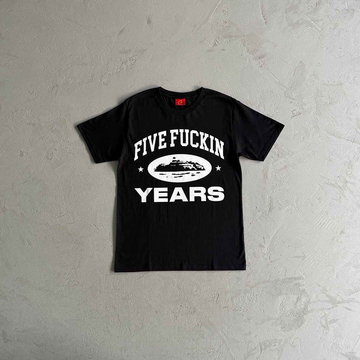 Camisa Corteiz “Five Fucking Stars” ( Preta )