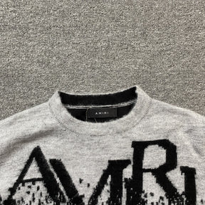 Sueter Amiri “Staggered Gradiant Crewneck”