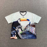Camisa Corteiz “Narco Pets Mesh”