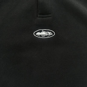 Conjunto Corteiz “Island Pique Polo Set” ( Preto )