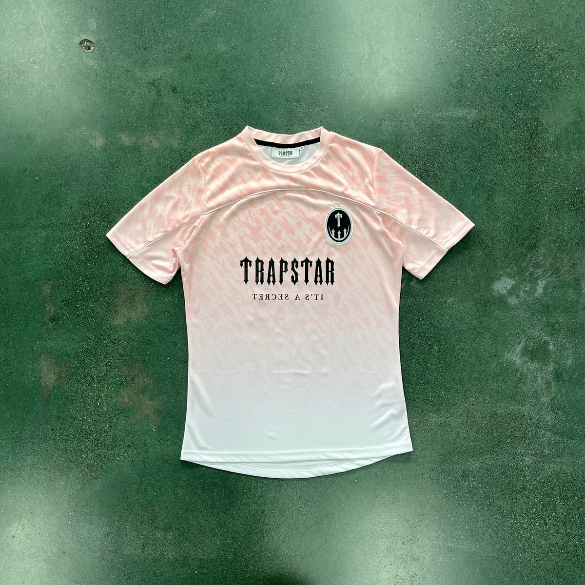 Camisa Trapstar “Football Jersey Rose”