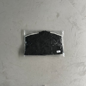 Casaco Corteiz “Knit Zip Up” ( Preto Com Branco )