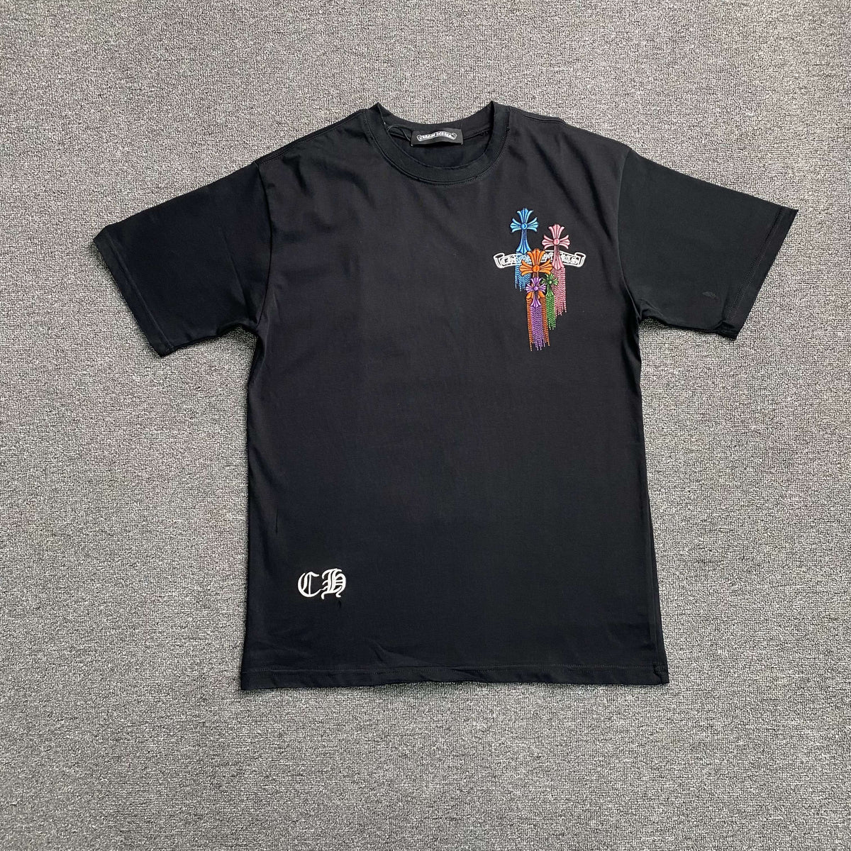 Camisa Chrome Hearts “Multicolor” ( Preta )