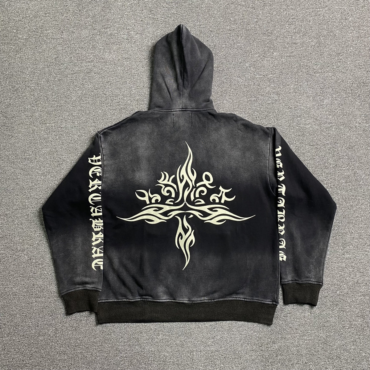 Moletom Vertabrae “Washed Black”