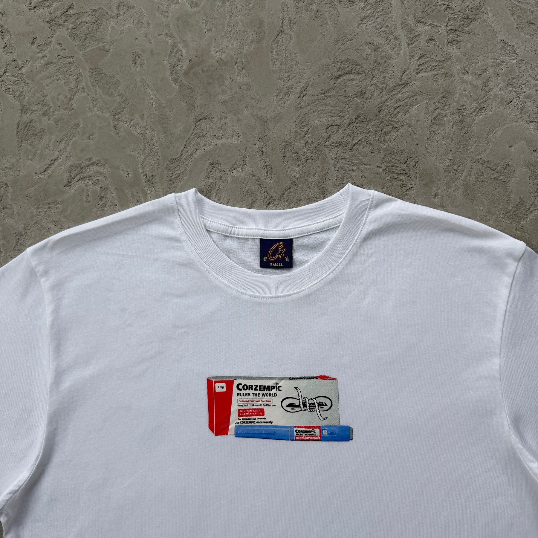 Camisa Corteiz “Corzempic” ( Branca )