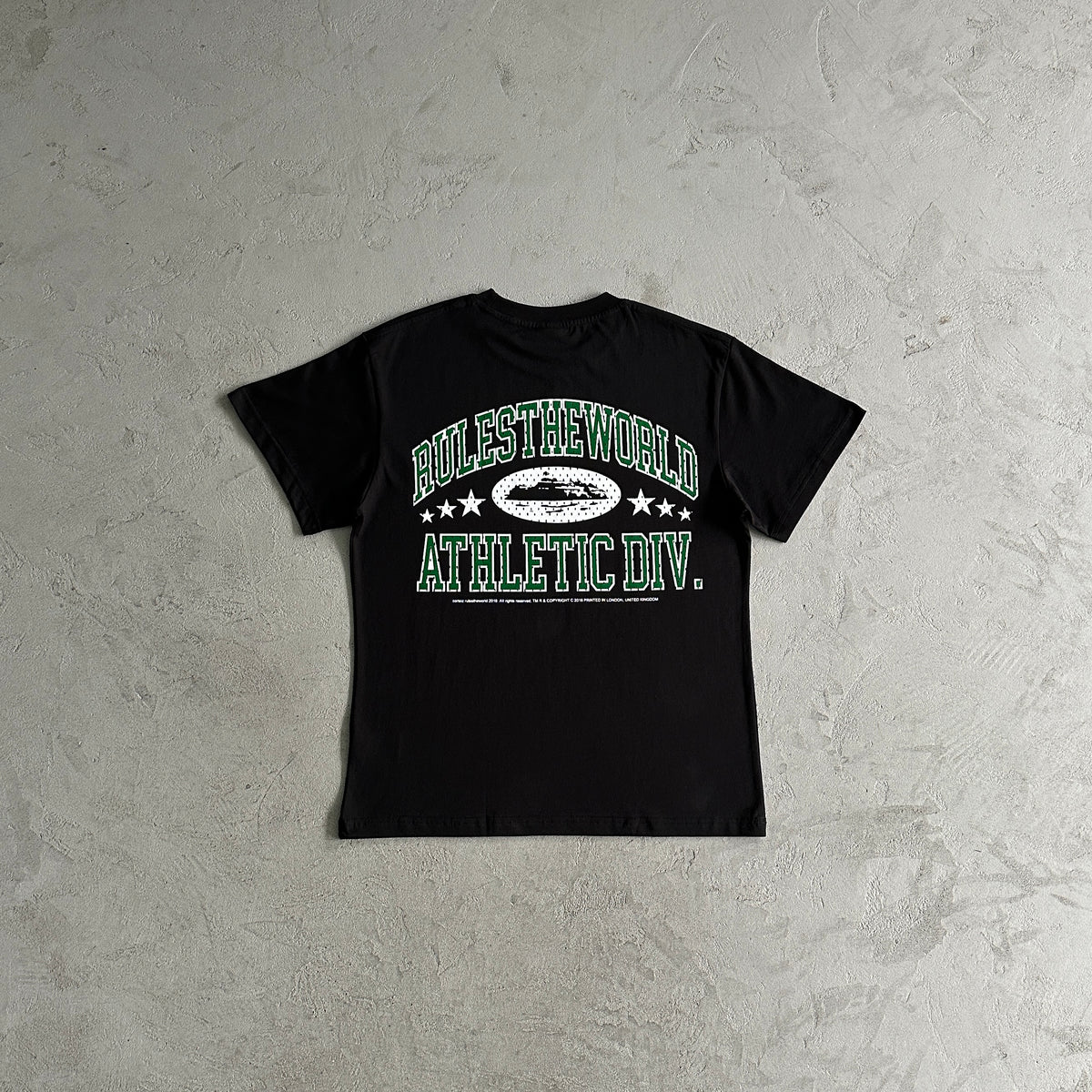 Camisa Corteiz ”Athletic Div” ( Preta )