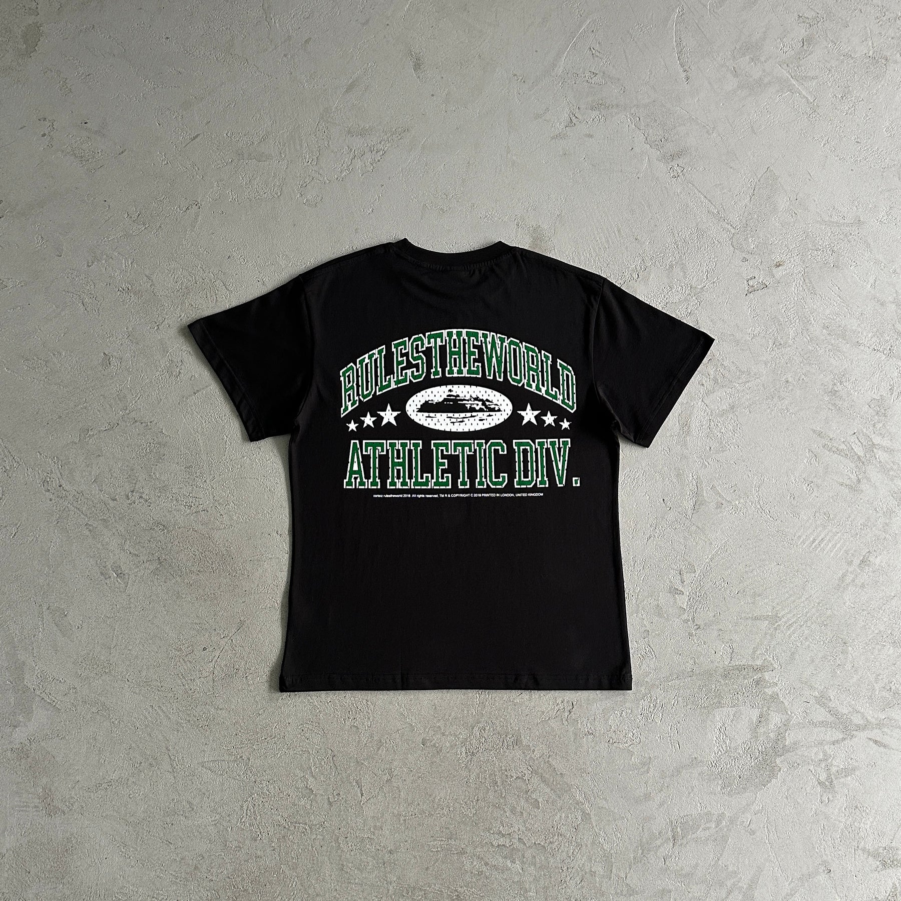 Camisa Corteiz ”Athletic Div” ( Preta )