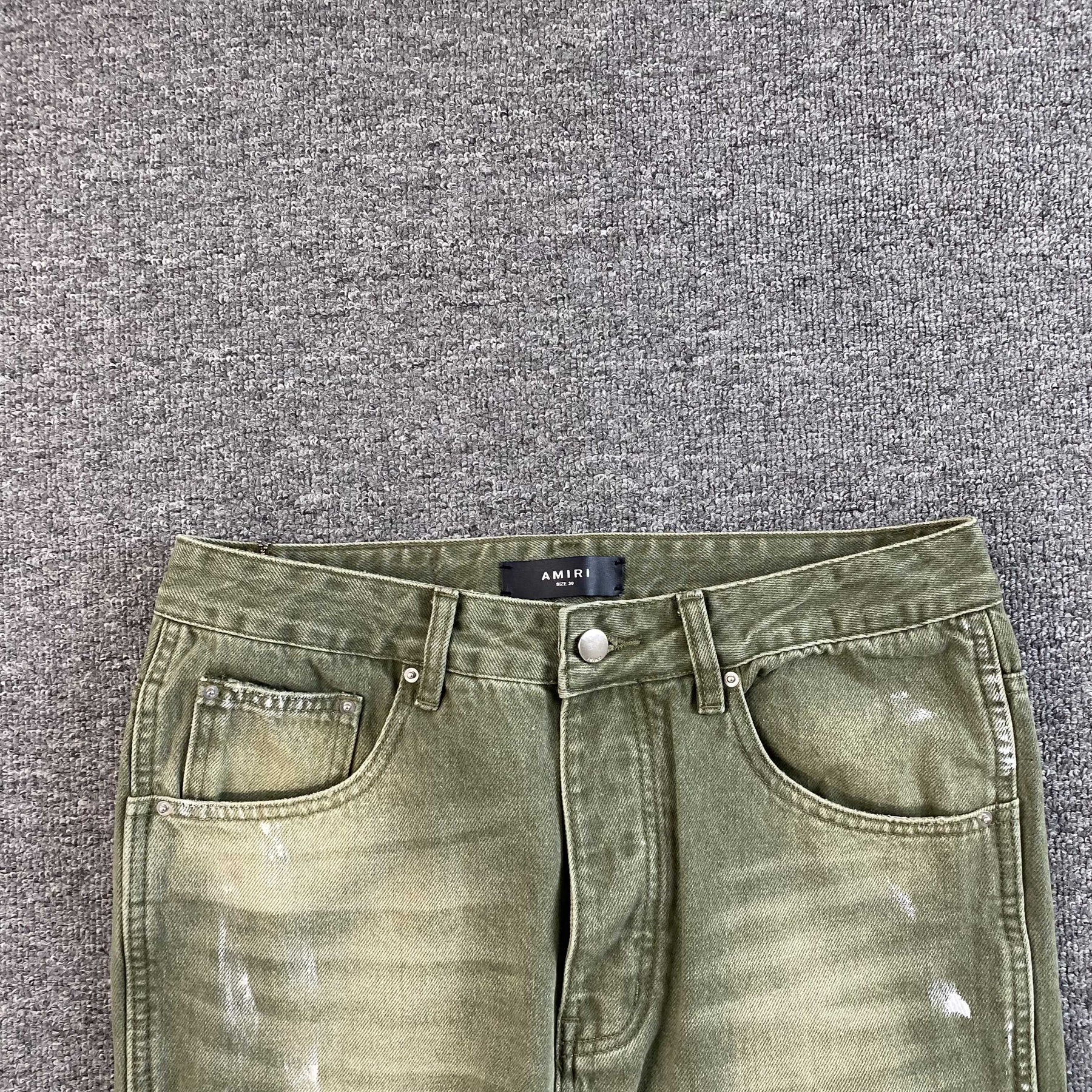 Calça Amiri “Army Stencil”