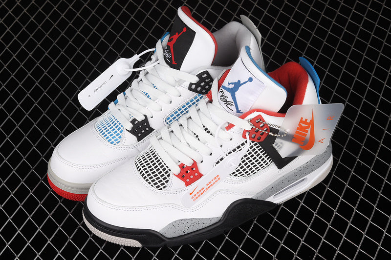 Air jordan 4 x Sylvester “What The 4 White”