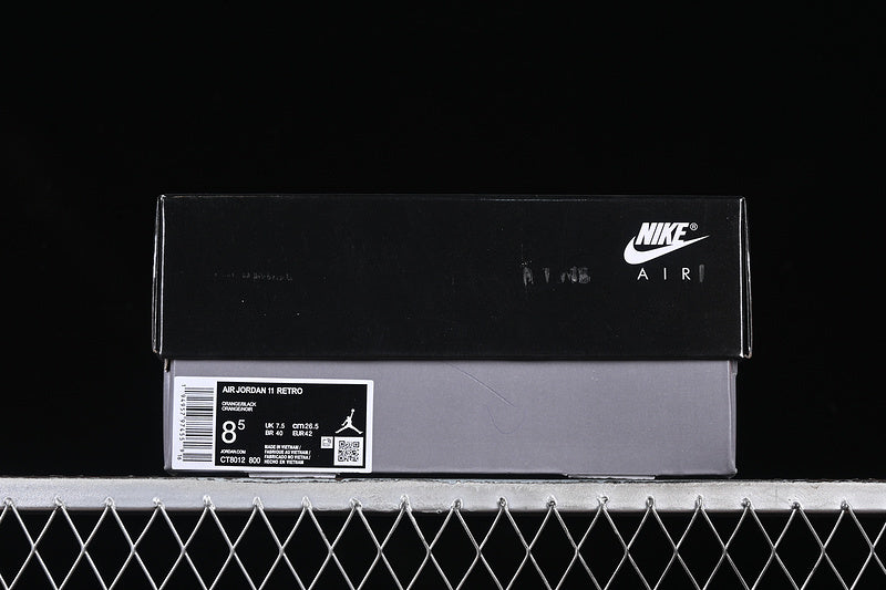 Air Jordan 11  “Black Orange”