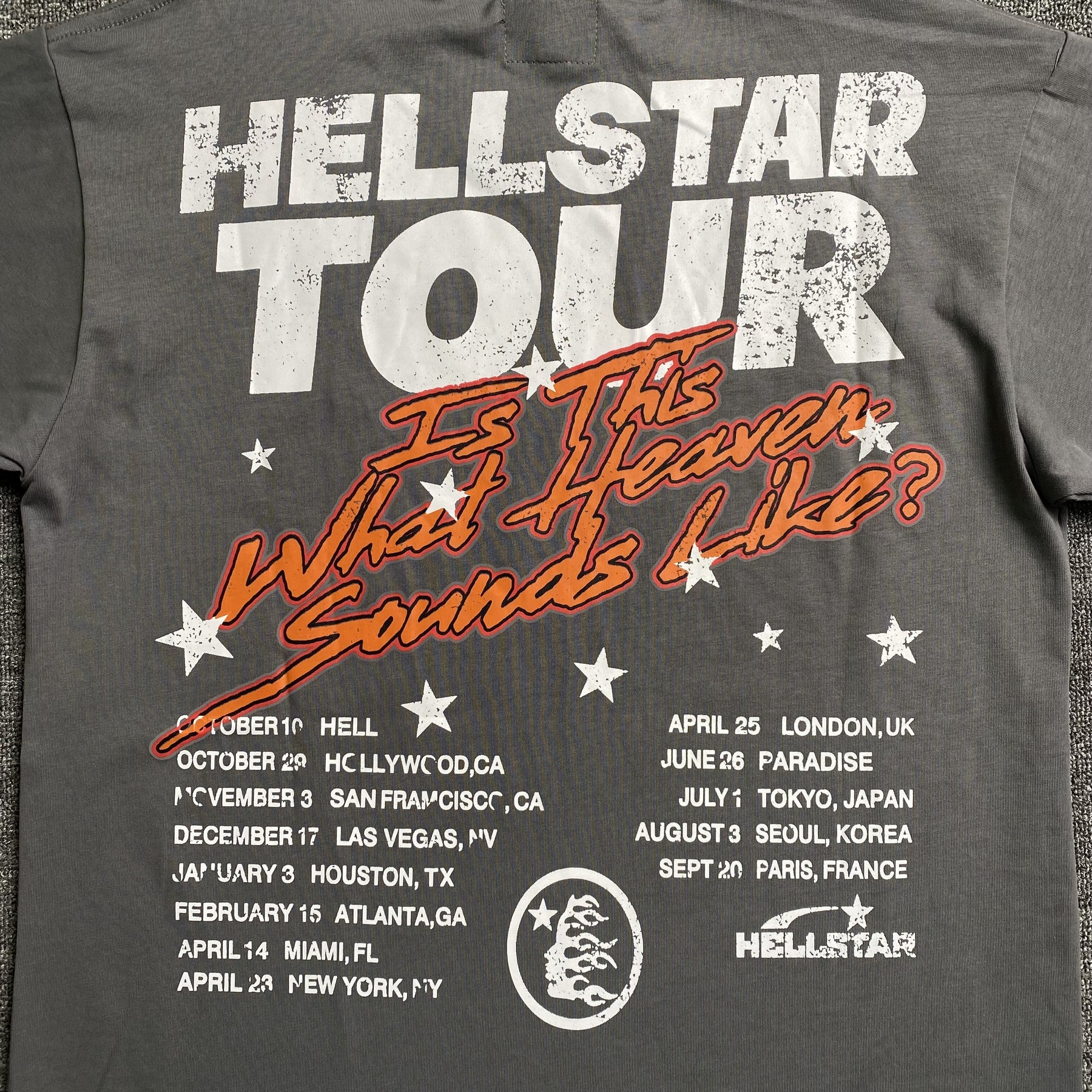 Camisa Hellstar “Paradise” ( Cinza )