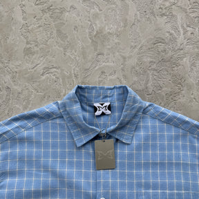 Camisa Mertra “Plaid Shirt” ( Azul )