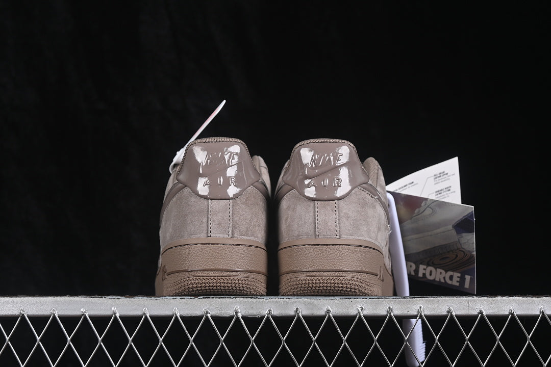 Air force 1 “Suede Glossy Mink Brown”