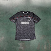 Camisa Trapstar “Football Jersey Black Grey” (Its a Secret)