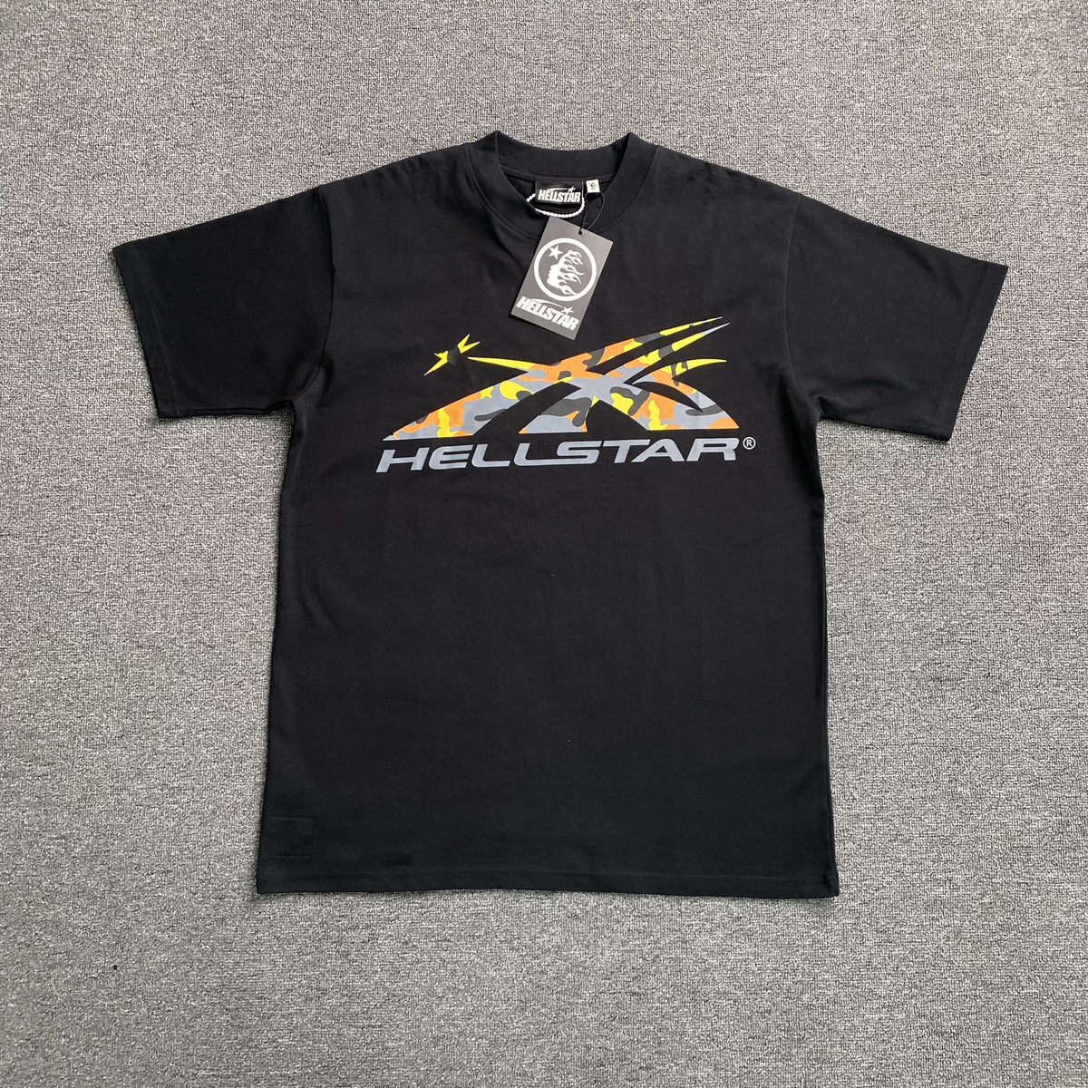 Camisa Hellstar “Camo Yellow”