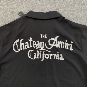 Camisa Amiri “Chateau” ( Preta )