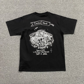 Camisa Cactus Jack “JDDay” ( Preta )