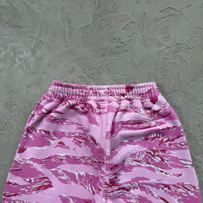 Conjunto Corteiz “Island Puff Print Pink”