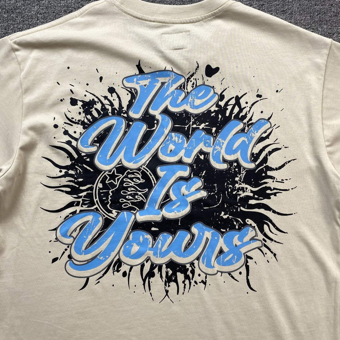 Camisa Hellstar “The World is Yours” ( Branca )