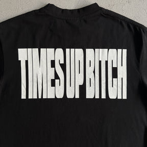 Camisa Corteiz ”Times up Bitch” ( Preta )