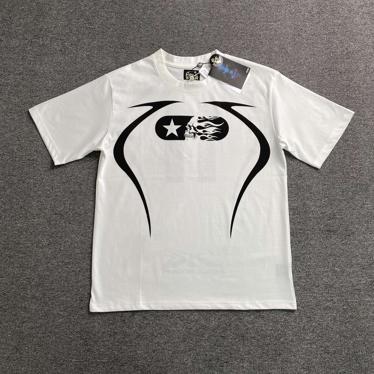 Camisa Hellstar “Warm Up” ( Branca )