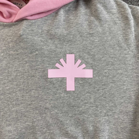 Moletom Vertabrae “Two Tone” ( Rosa com Cinza )