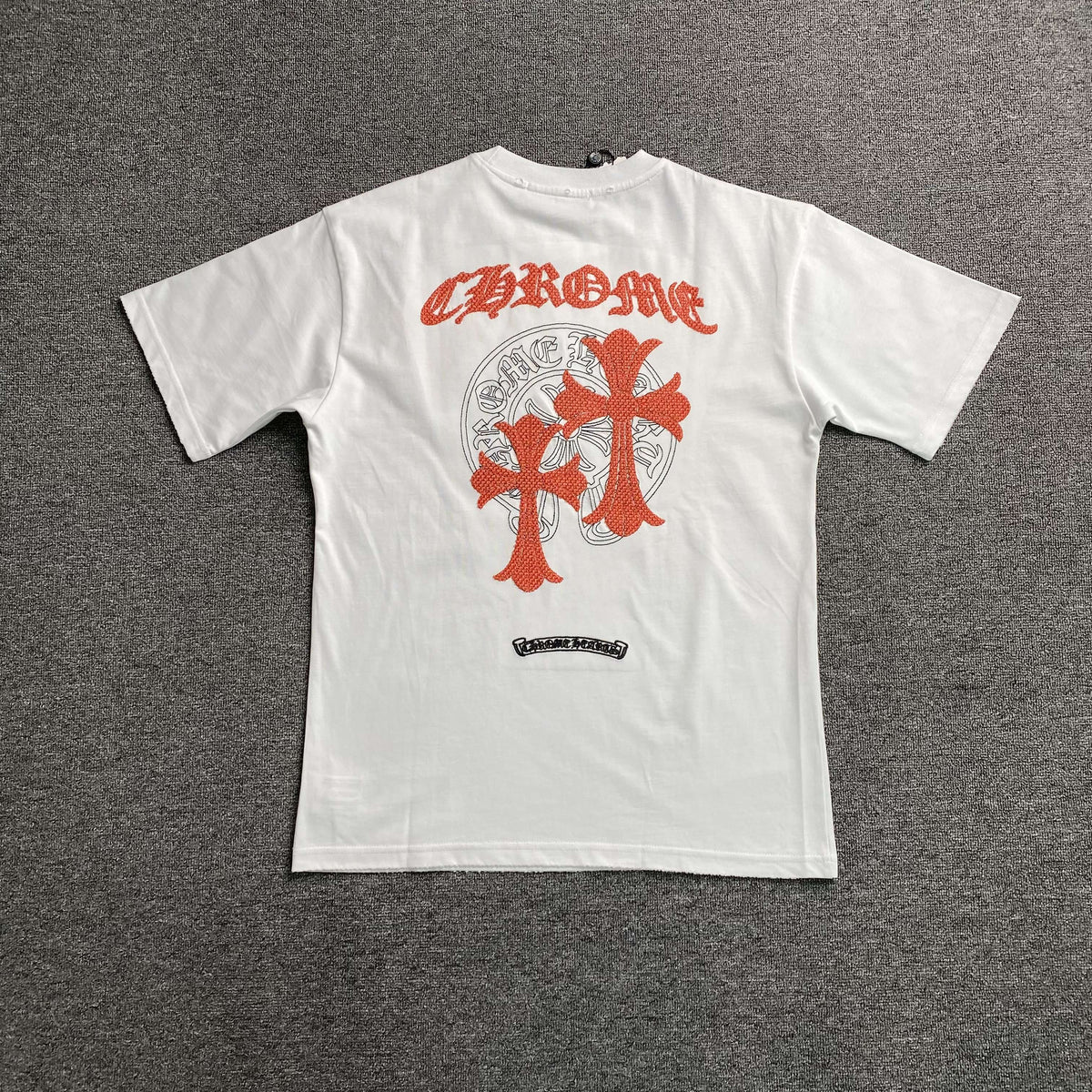 Camisa Chrome Hearts “Double Cross” ( Branca )