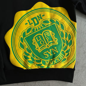 Conjunto Syna World “Crest Oth“ ( Preto e Amarelo )