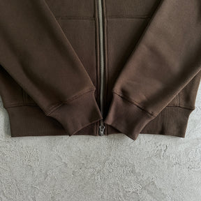 Conjunto Corteiz “Island Puff Print” ( Marrom )