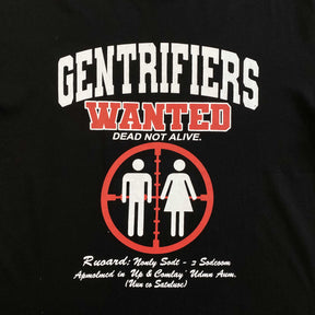 Camisa Corteiz “Gentrifiers Wanted Dead Not Alive” ( Preta )
