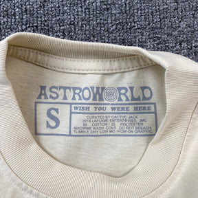 Camisa Cactus Jack ”Astro Worldwide” ( Bege )