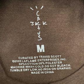 Camisa Cactus Jack ”Jack's Topia” ( Marrom )