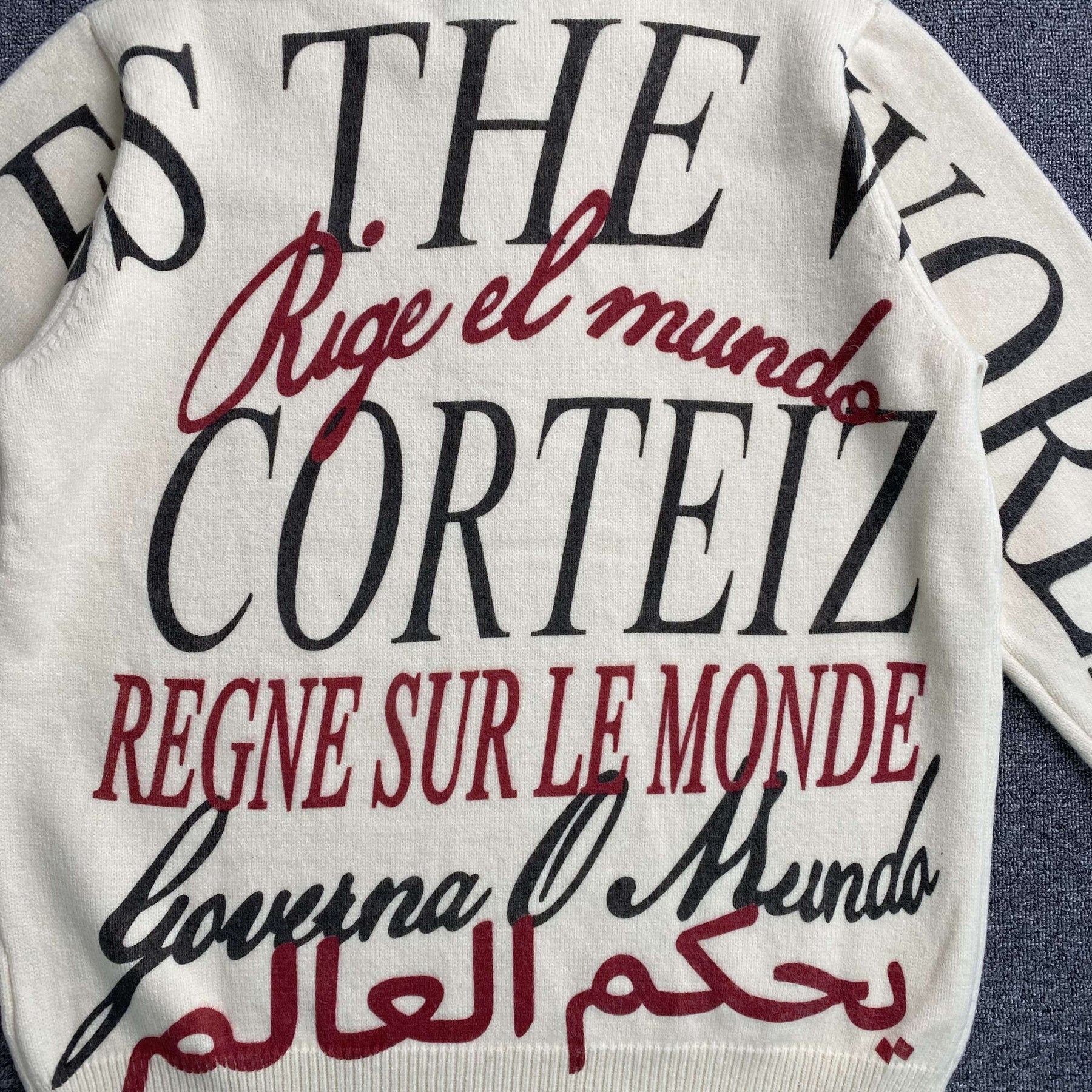 Sueter Corteiz “Embroidered” ( Bege )