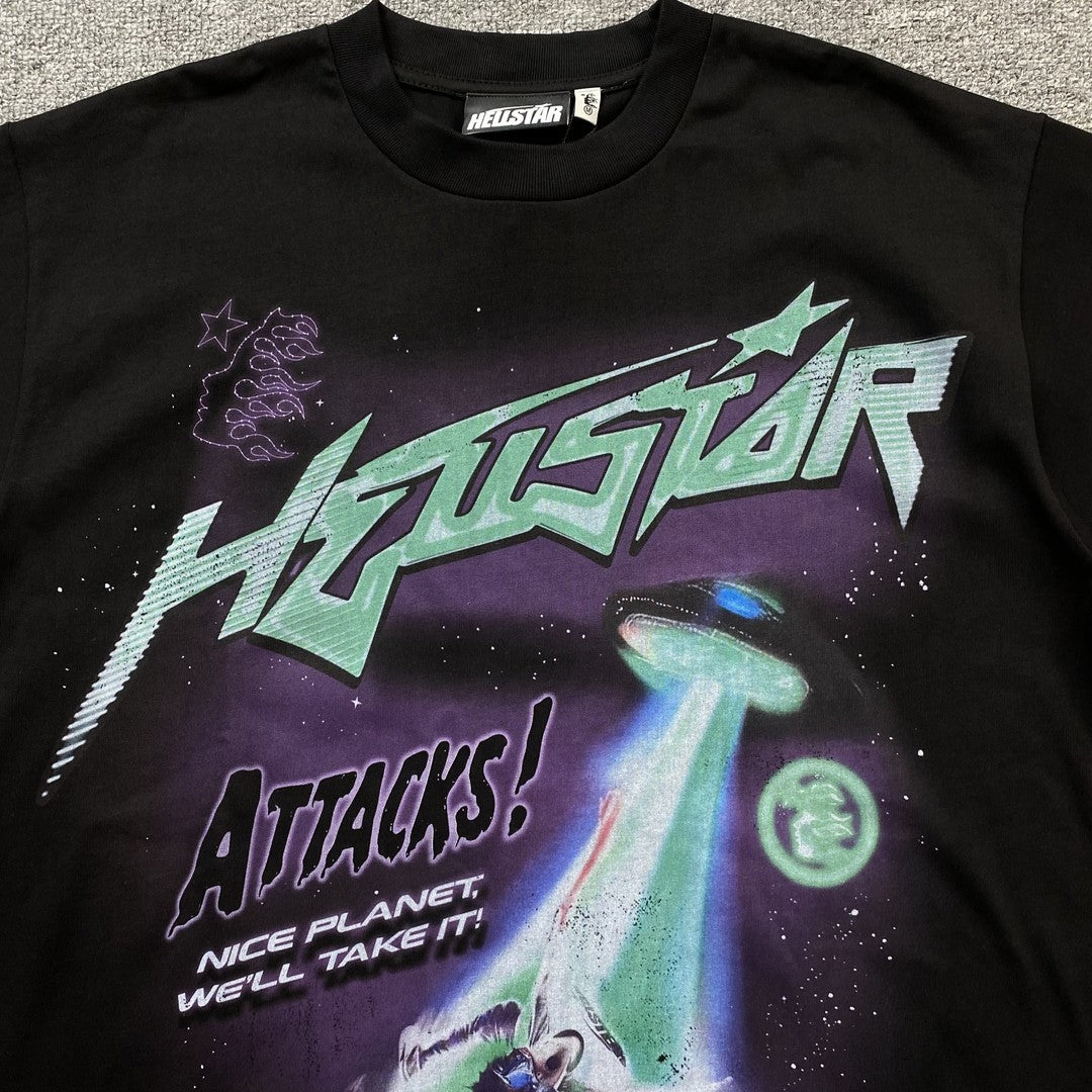 Camisa Hellstar “Attacks” ( Preta )