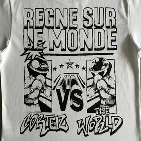 Camisa Corteiz ”Regne Surle Monde” ( Branca )