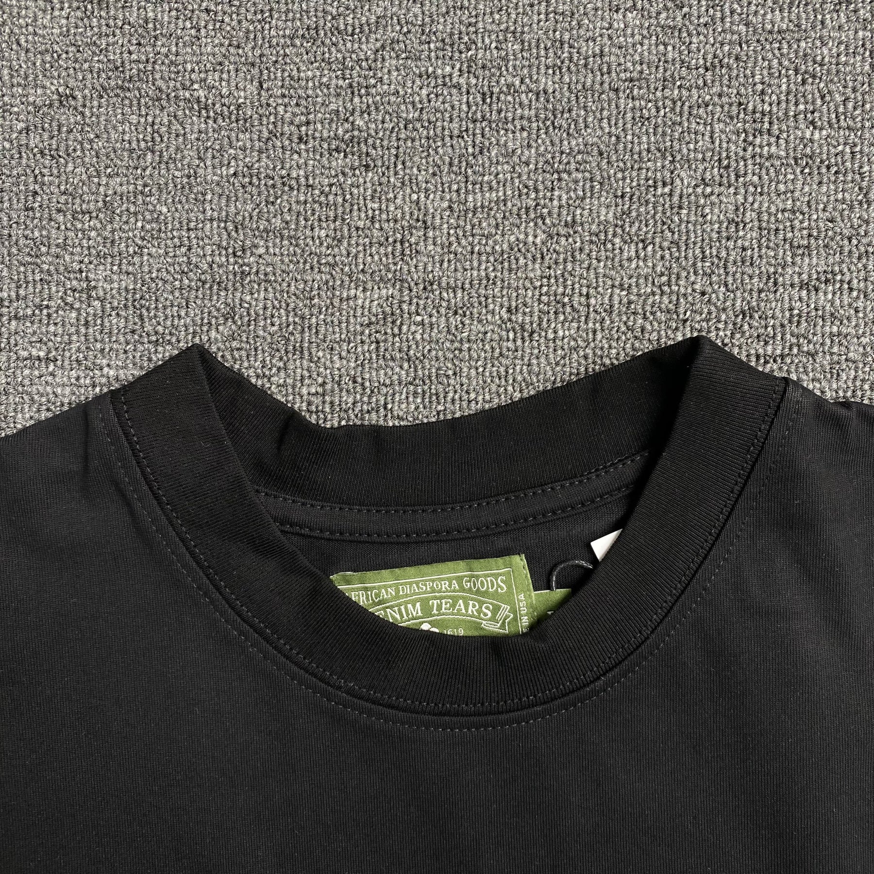 Camisa Denim Tears “Bstroy Tears” ( Preta )