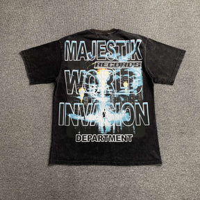 Camisa Majestik “Alien Invasion”