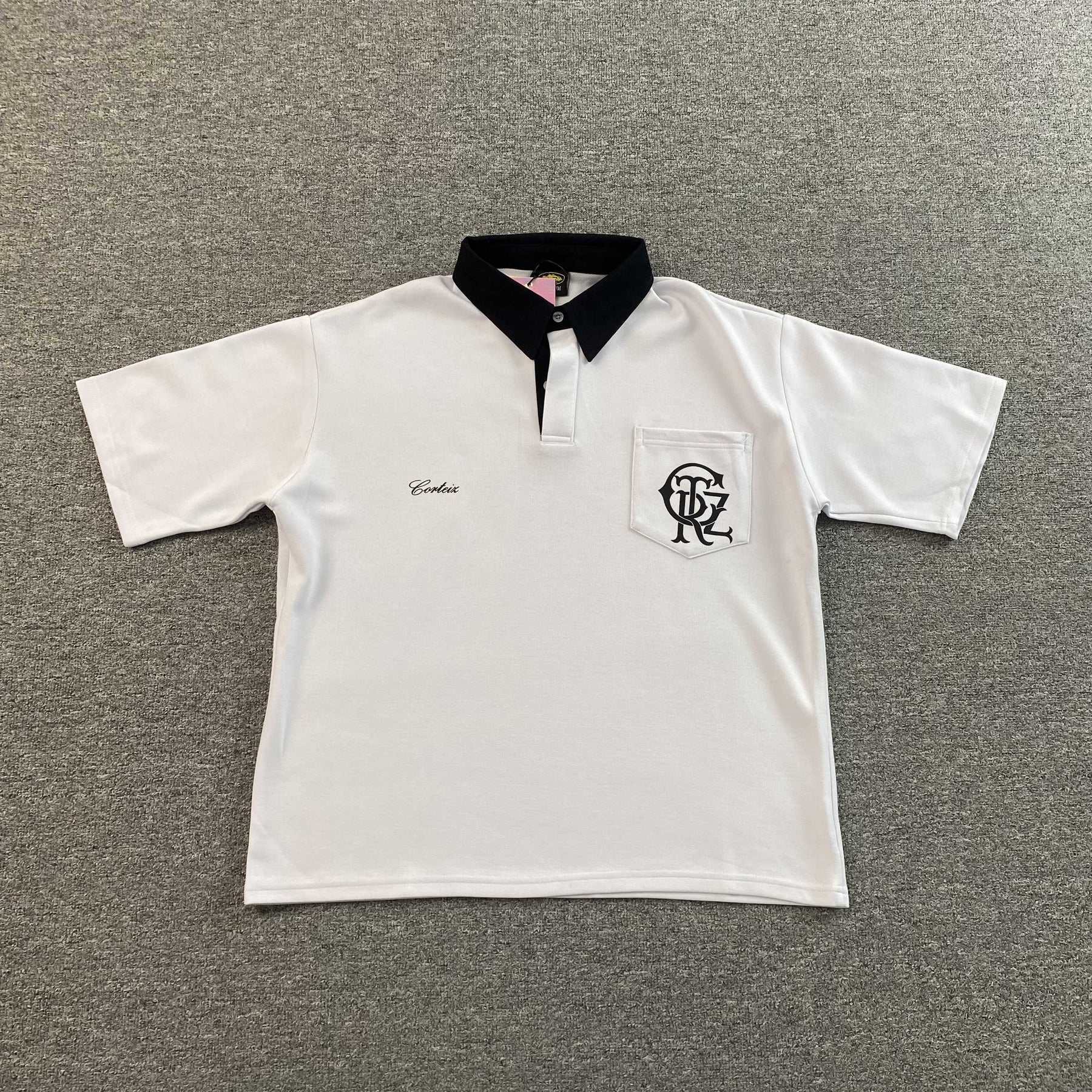 Camisa Corteiz “Rugby Polo” ( Branca )