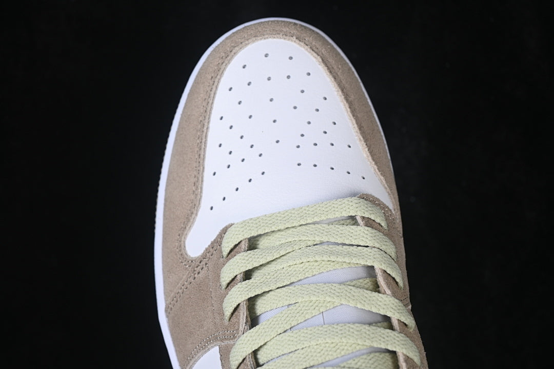 Air Jordan 1 Low "Khaki Olive Aura”