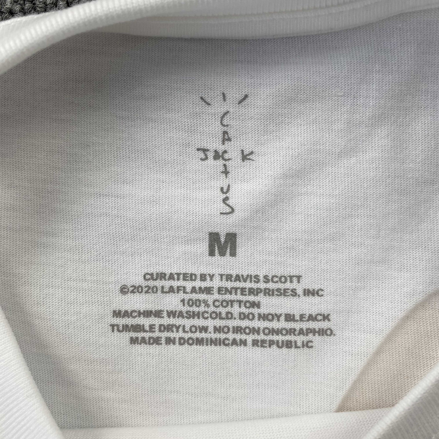 Camisa Cactus Jack x Mc Donald's “Color M”