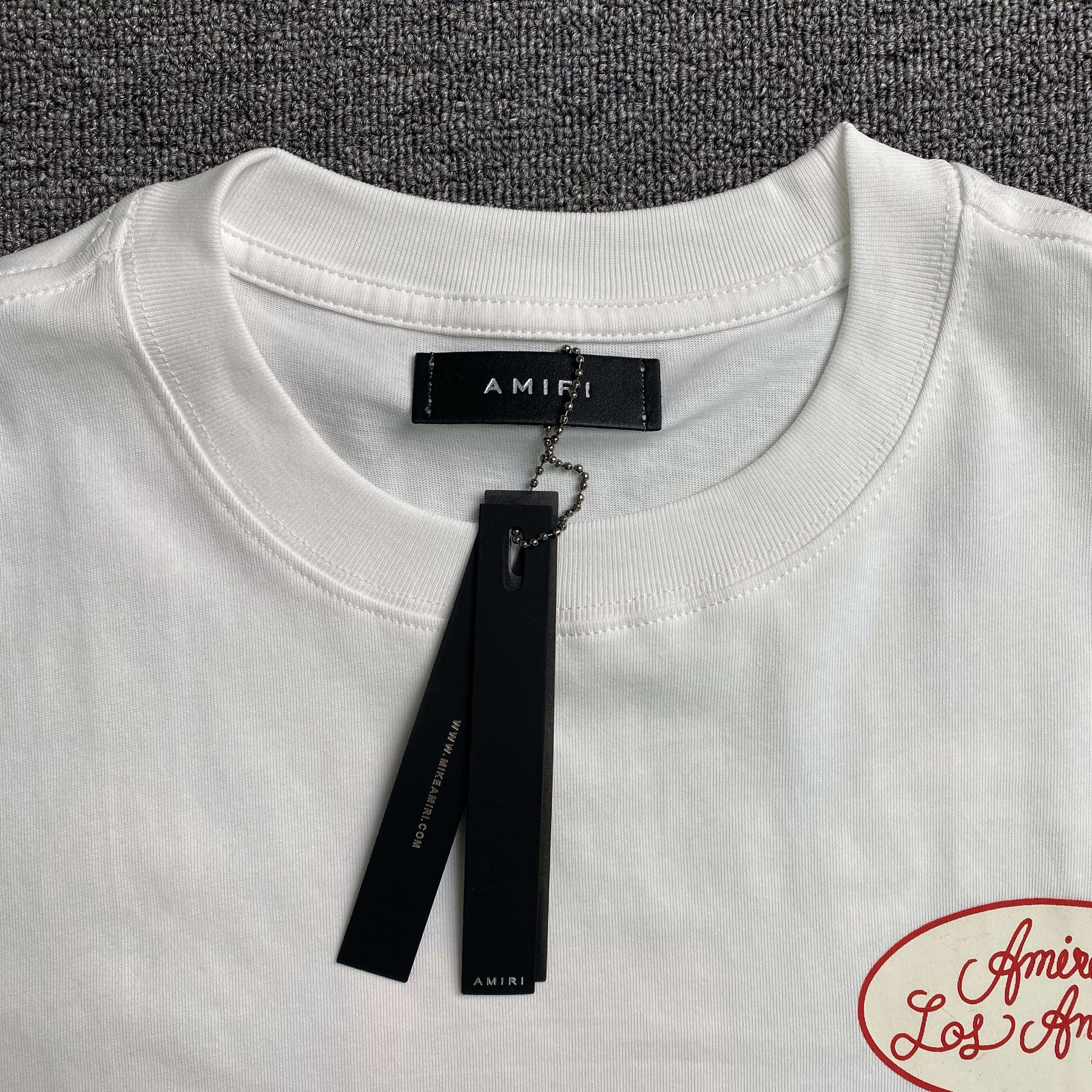 Camisa Amiri “All Logo's” ( Branca )