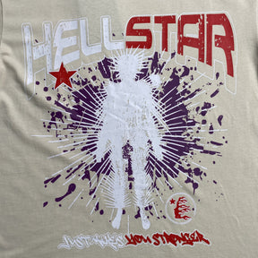 Camisa Hellstar “Just Makes You Stronger” ( Off White )