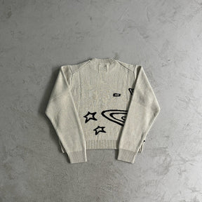 Sueter Broken Planet “Knit sweater forest” ( Branco )