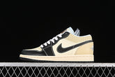 Air Jordan 1 Low “Coconut Milk Black Muslin”